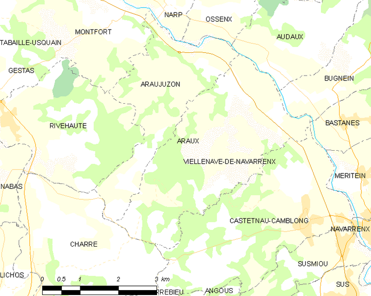 File:Map commune FR insee code 64033.png