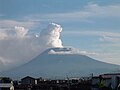 Nyiragongo vue de Goma, 2006