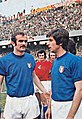 Rivera i Sandro Mazzola el 1970.