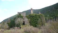 Skyline of Saint-Bauzile ( Lozère )