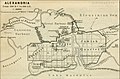 古代アレクサンドリアの市街図（1914年）