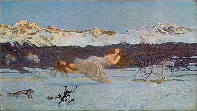 Giovanni Segantini The Punishment of Lust 1891