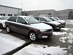 Škoda Rapid Spaceback po dodaní z výroby