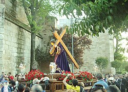 Español: traslado popular del Nazareno de San Frontis.