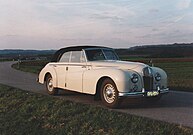 1951 Hotchkiss 20/50 Anjou four-door Cabriolet by Worblaufen