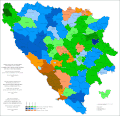 Етнички састав Босне и Херцеговине по општинама 1981. године
