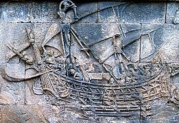 婆羅浮屠船（英语：Borobudur ship）浮雕