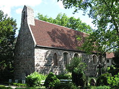 Village church in Giesensdorf, Berlin