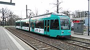 Tram van het type R in Frankfurt am Main.