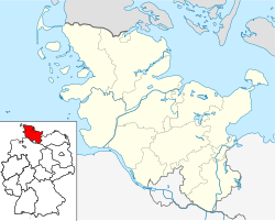 Süderhöft ubicada en Schleswig-Holstein