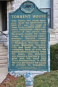 Torrent House Michigan historical marker, Muskegon, MI.jpg