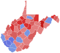 1942 United States Senate election in West Virginia by County