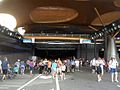 Tunnel Entrance at Bowen Hills (Clem7 Community Open Day) with the toll gantry and transitional light filters above