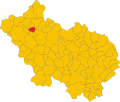 Collocatio finium Municipii Triviliani in Provincia Frusinati.