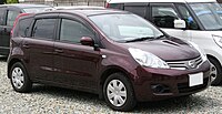 2008 Nissan Note (Japan, facelift)