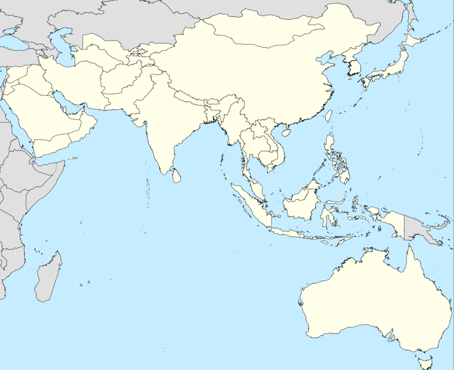 2024–25 AFC Champions League Two is located in Asian Football Confederation