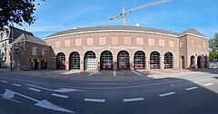 De brandweerkazerne aan de Edenstraat