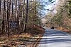 State Route 2003 entrance to Pennsylvania State Game Lands Number 13