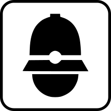 Italian traffic signs - icona polizia municipale (figura II 111).svg