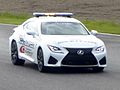 セーフティカー仕様のレクサス・RC F