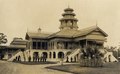 Istana Darussalam di Tanjung Pura, sekitar tahun 1930.