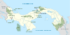 Panama National Parks map