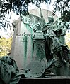 Grave of Paul Baudry. Sculptor Paul Dubois (1829-1905)