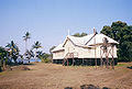 Picture of Tiwi Island church, 2005.