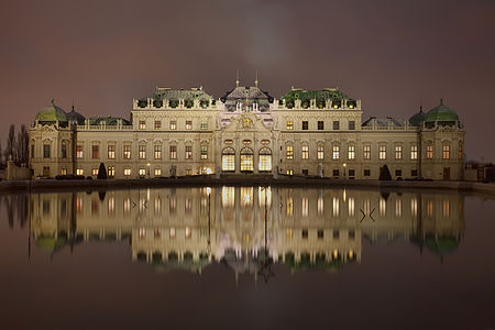 Belvedere, Vienna, by Murdockcrc (edited by Julia W)