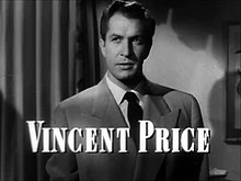 L'actor estausunidense Vincent Price, en una escena d'a cinta Laura (1944).