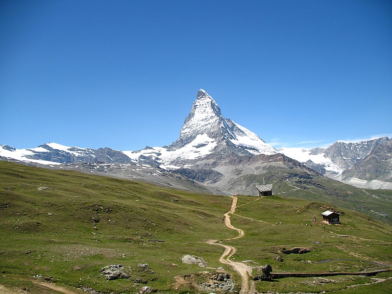 File:3829 - Riffelberg - Matterhorn viewed from Gornergratbahn.JPG