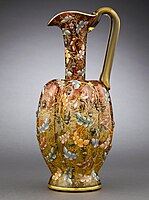 Moser pitcher, Bohemia, c. 1880