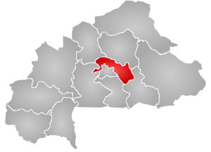 Location in Burkina Faso