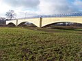 Fußgängerbrücke über die Mulde bei Canitz