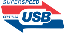 Deprecated SuperSpeed USB logo