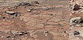 Гірське оголення «Джон Кляйн-A/B/C» на Марсі — близько марсохода «К'юріосіті», перше місце буріння (25 грудня 2012).
