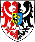 Wappen des Powiat Kamiennogórski