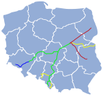 Trasy pociągów ED161 Dart