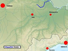 Mappa del fiume