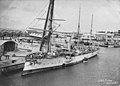 SMS Falke at the Royal Naval Dockyard in 1903