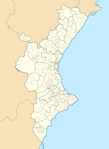 2019–20 Tercera División is located in Valencian Community