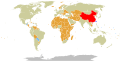 Foreign relations of the PRC and the ROC.