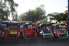 becak indonesia