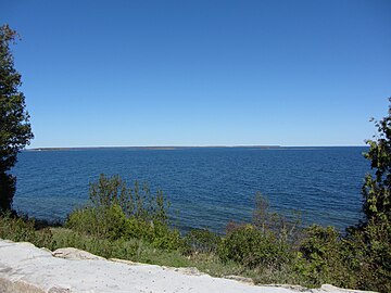 View of the Strawberry Islands from the lighthouse