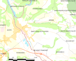 Saint-Genix-sur-Guiers - Localizazion