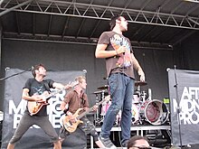 After Midnight Project at the 2009 Warped Tour.