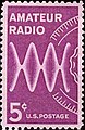 Amateur radio stamp.