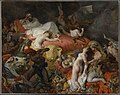 Eugène Delacroix, La Mort de Sardanapale, 1827, Musée du Louvre,