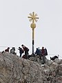 Das Gipfelkreuz der Zugspitze