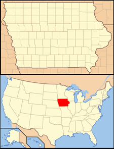 Traer is located in Iowa